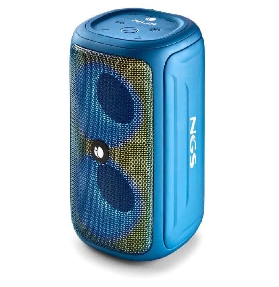 Altavoz con Bluetooth NGS Roller Beast/ 32W/ 2.0/ Azul