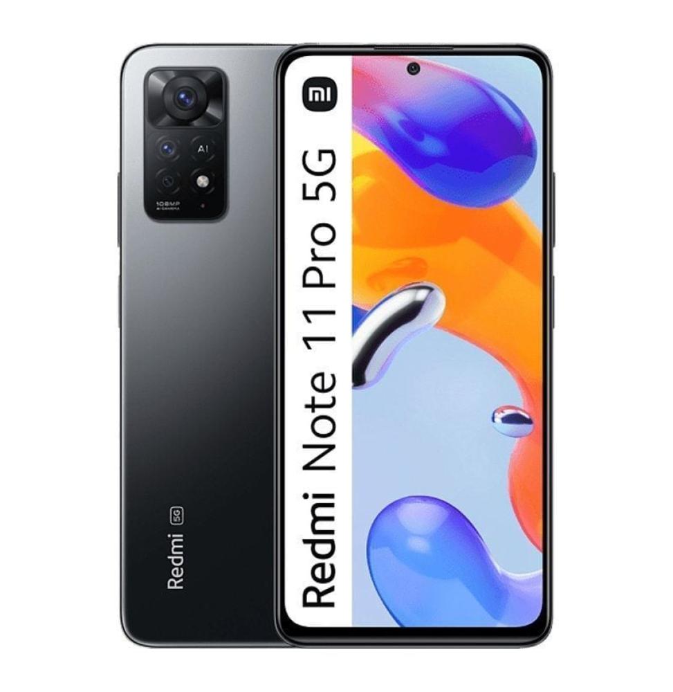 Smartphone Xiaomi Redmi Note 11 Pro 6GB/ 128GB/ 6.67'/ 5G/ Gris Grafito