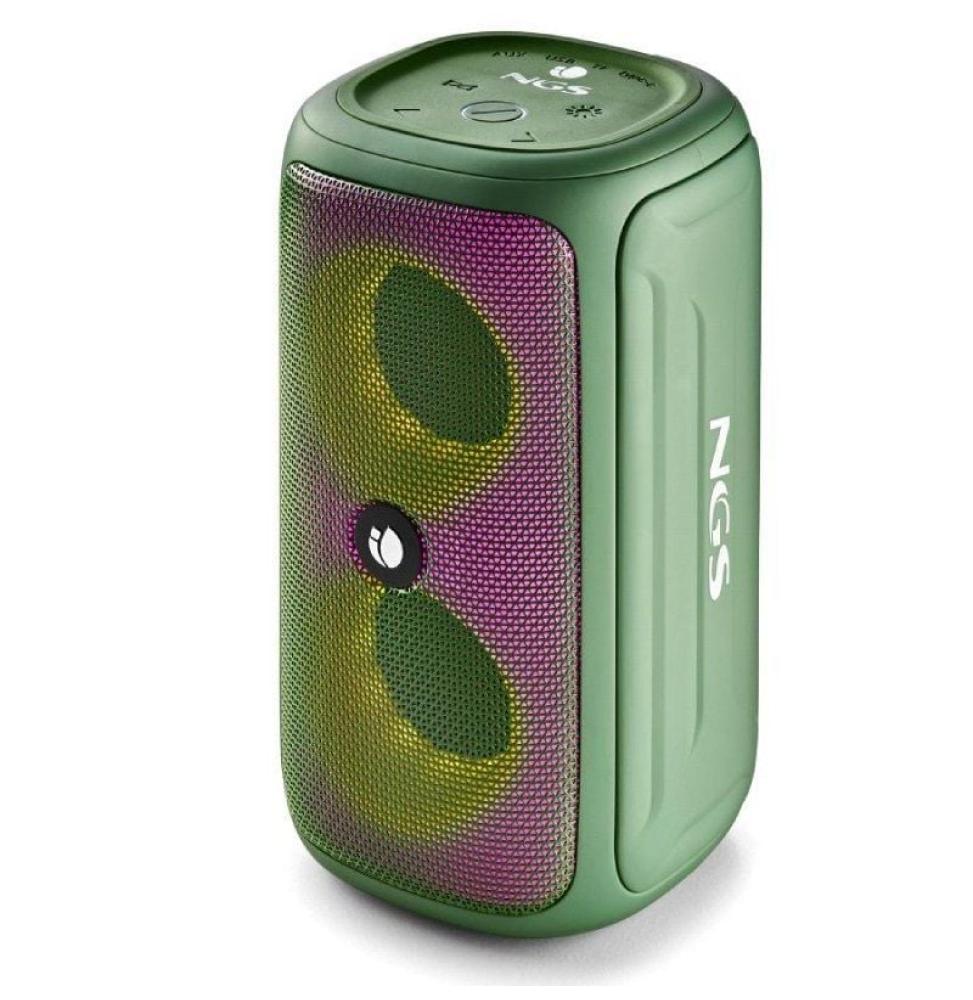 Altavoz con Bluetooth NGS Roller Beast/ 32W/ 2.0/ Verde