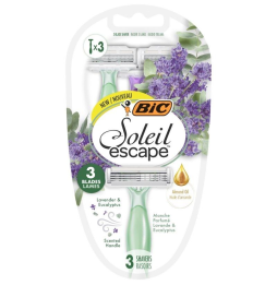 Cuchilla de Depilar Bic Soleil Escape/ 3 uds