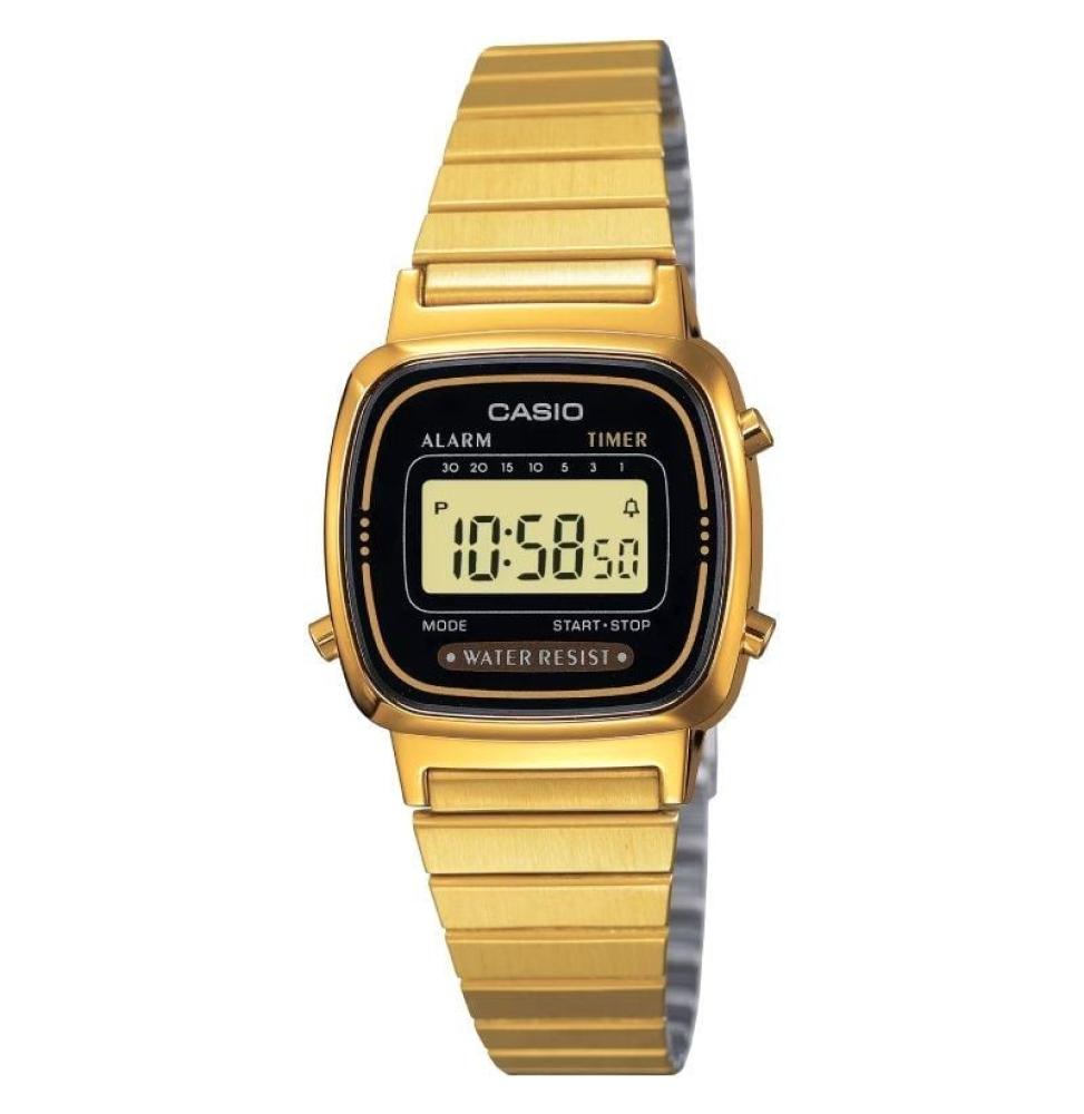 Reloj Digital Casio Vintage Mini LA670WEGA-1EF/ 30mm/ Dorado