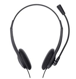 Auriculares Trust Chat Headset 24659/ con Micrófono/ Jack 3.5/ Negros