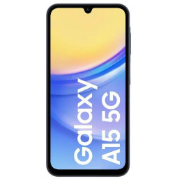 Smartphone Samsung Galaxy A15 4GB/ 128GB/ 6.5'/ 5G/ Negro Azul