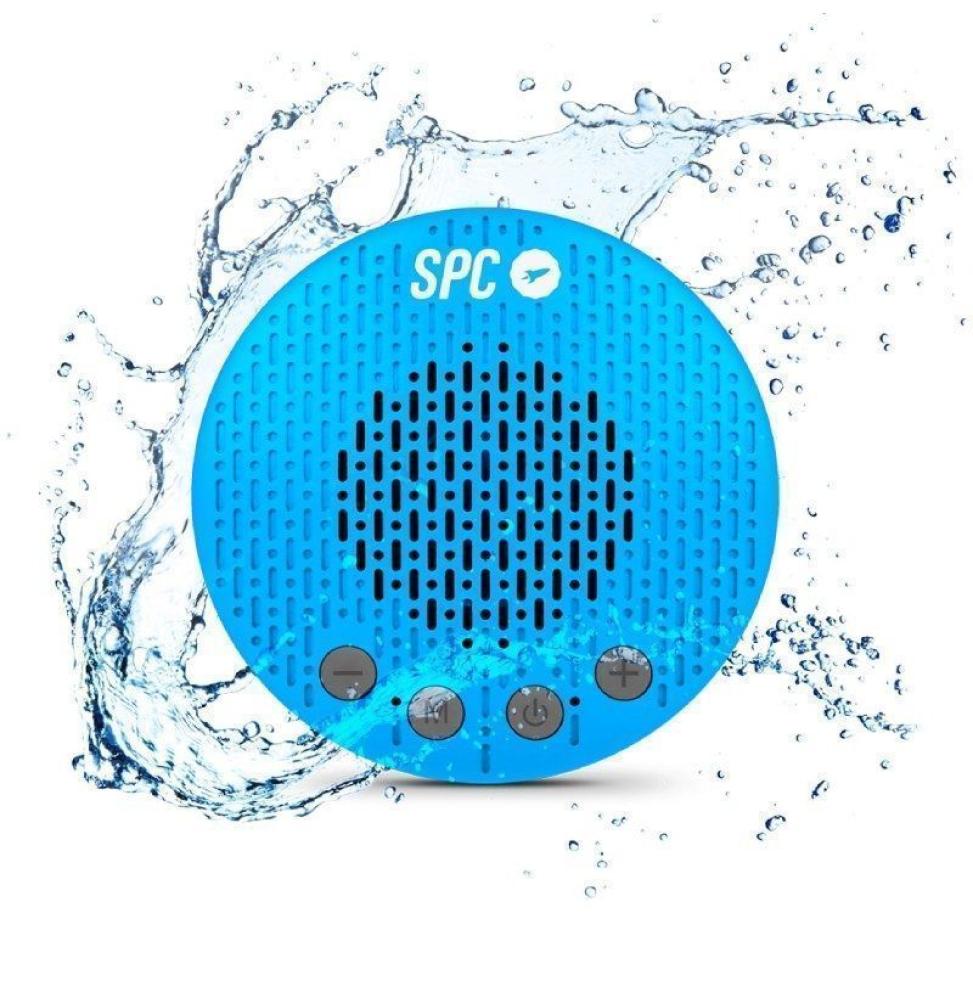 Altavoz con Bluetooth SPC BT Splash 2/ 5W/ 1.0/ Azul