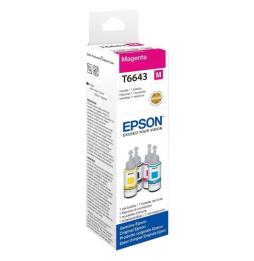 Botella de Tinta Original Epson T6643/ Magenta