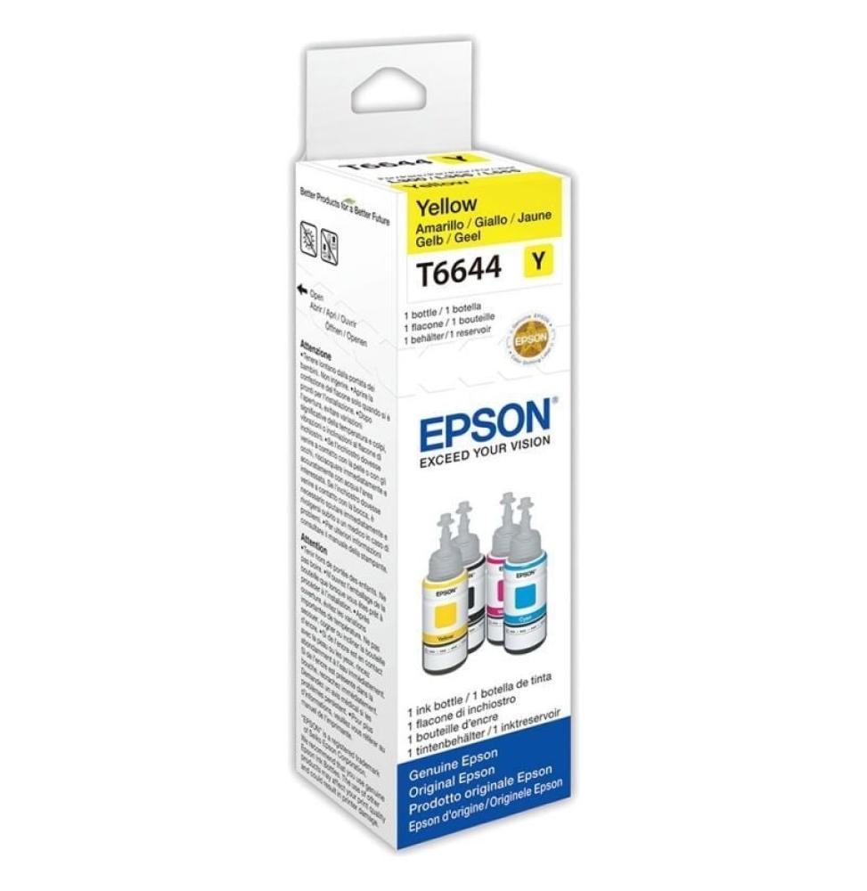 Botella de Tinta Original Epson T6644/ Amarillo