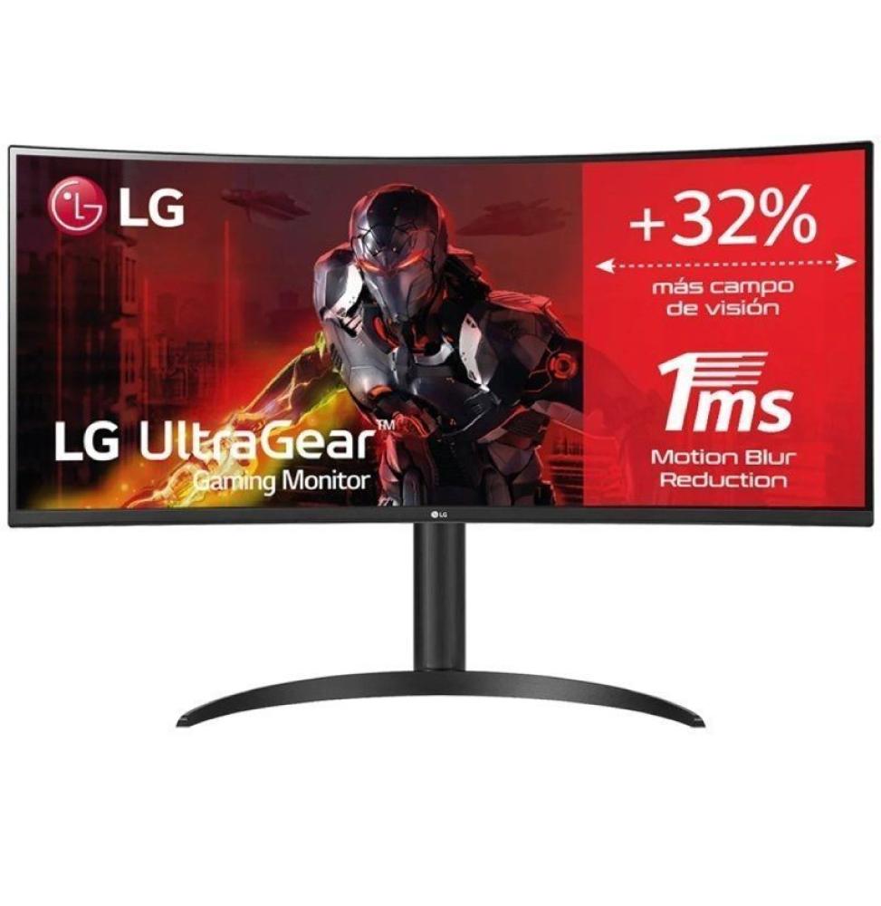 Monitor Gaming Ultrapanorámico Curvo LG UltraGear 34WP65CP-B 34'/ WQHD/ 1ms/ 160Hz/ VA/ Multimedia/ Negro