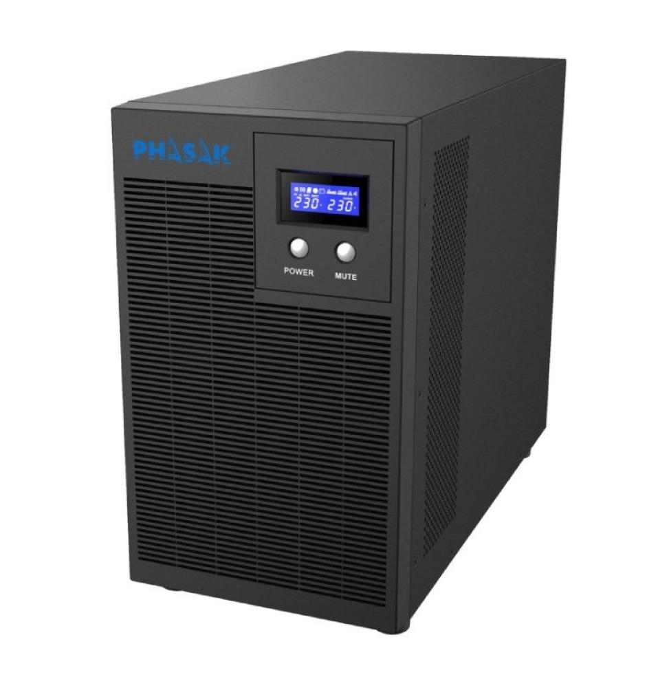 SAI Línea Interactiva Phasak Protekt 3160 VA/ 3160VA-2100W/ 6 Salidas/ Formato Torre