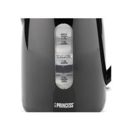 Hervidor de Agua Princess 236017 Black Style/ 2200W/ Capacidad 1.7L