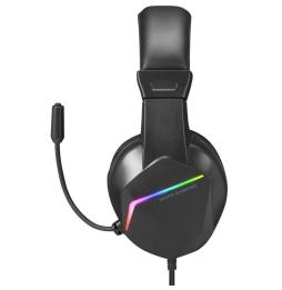 Auriculares Gaming con Micrófono Mars Gaming MH122/ Jack 3.5/ Negros