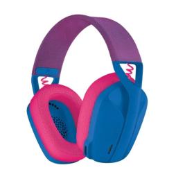 Auriculares Gaming Inalámbrico con Micrófono Logitech G435/ Bluetooth/ Azul y Frambuesa