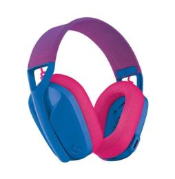 Auriculares Gaming Inalámbrico con Micrófono Logitech G435/ Bluetooth/ Azul y Frambuesa