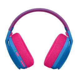 Auriculares Gaming Inalámbrico con Micrófono Logitech G435/ Bluetooth/ Azul y Frambuesa