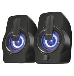 Altavoces Trust Gemi RGB/ 12W/ 2.0