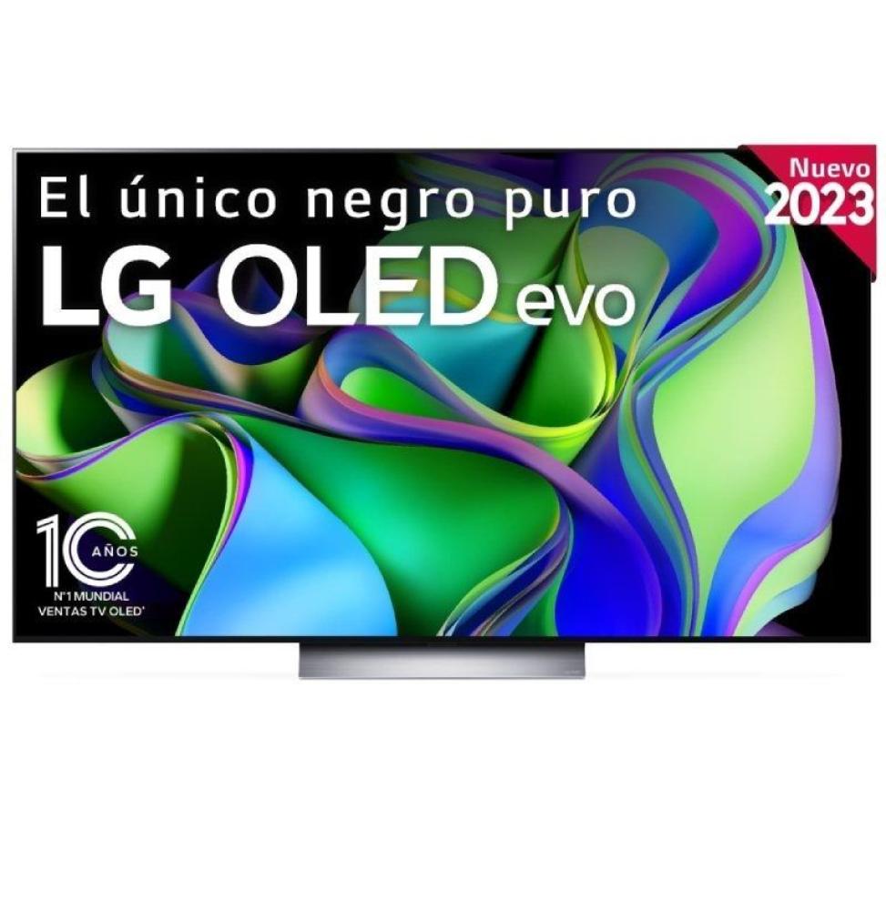 Televisor LG OLED Evo 77C34LA 77'/ Ultra HD 4K/ Smart TV/ WiFi