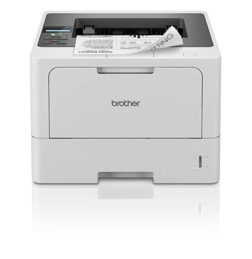 Impresora Láser Monocromo Brother HL-L5210DN Dúplex/ Blanca