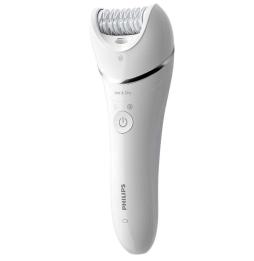 Depiladora Philips Epilator Series 8000 BRE710/ con Batería/ 6 Accesorios