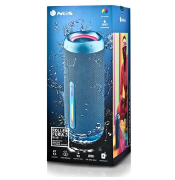 Altavoz con Bluetooth NGS Roller Furia 3/ 60W/ 2.0/ Azul