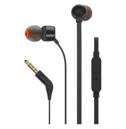 Auriculares Intrauditivos JBL Tune 110/ con Micrófono/ Jack 3.5/ Negros