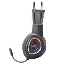 Auriculares Gaming con Micrófono Mars Gaming MH220/ Jack 3.5/ Negros