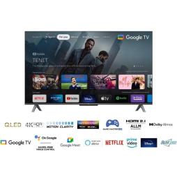 Televisor TCL QLED 43C649 43'/ Ultra HD 4K/ Smart TV/ WiFi