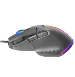 Ratón Gaming Mars Gaming MM-XT/ Hasta 12800DPI/ Negro