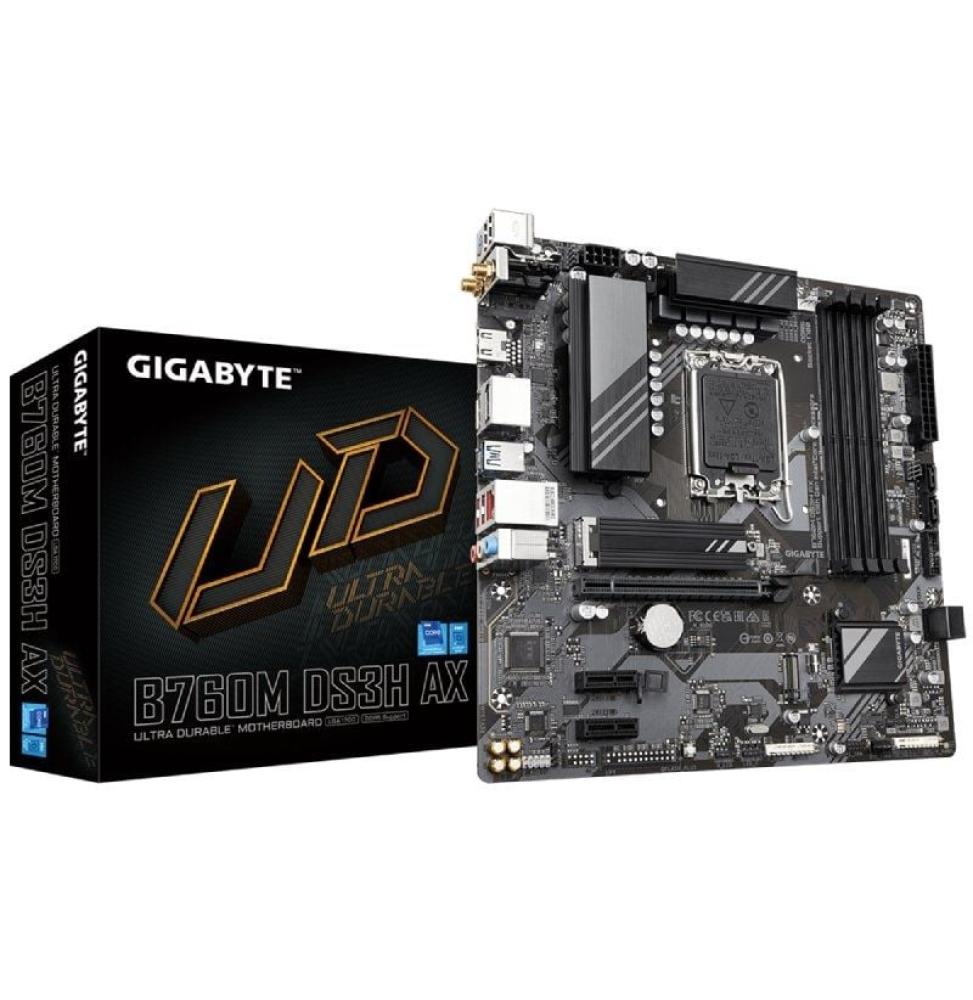 Placa Base Gigabyte B760M DS3H AX Socket 1700/ Micro ATX