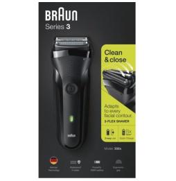 Afeitadora Braun Series 3 300S/ con batería