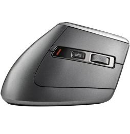 Ratón Ergonómico Inalámbrico por Bluetooth NGS Evo Karma/ Batería recargable/ Hasta 3200 DPI