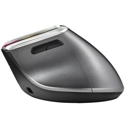 Ratón Ergonómico Inalámbrico por Bluetooth NGS Evo Karma/ Batería recargable/ Hasta 3200 DPI