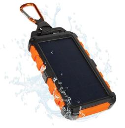 Powerbank Solar 10000mAh Xtorm XR104/ 20W/ Naranja y Negro