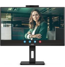 Monitor Profesional AOC Q27P3CW 27'/ QHD/ Webcam/ Multimedia/ Negro