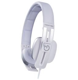 Auriculares Hiditec Wave White/ con Micrófono/ Jack 3.5/ Blancos