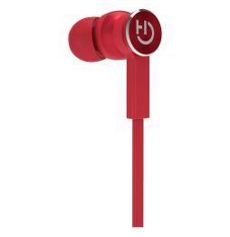 Auriculares Inalámbricos Intrauditivos Hiditec Aken INT010000/ con Micrófono/ Bluetooth/ Rojos