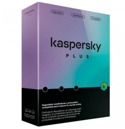 Antivirus Kaspersky Plus/ 5 Dispositivos/ 1 Año