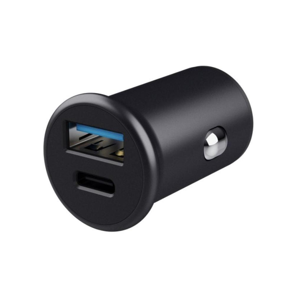 Cargador de Coche Trust Maxo/ 1xUSB-Tipo C/ 1xUSB/ 38W