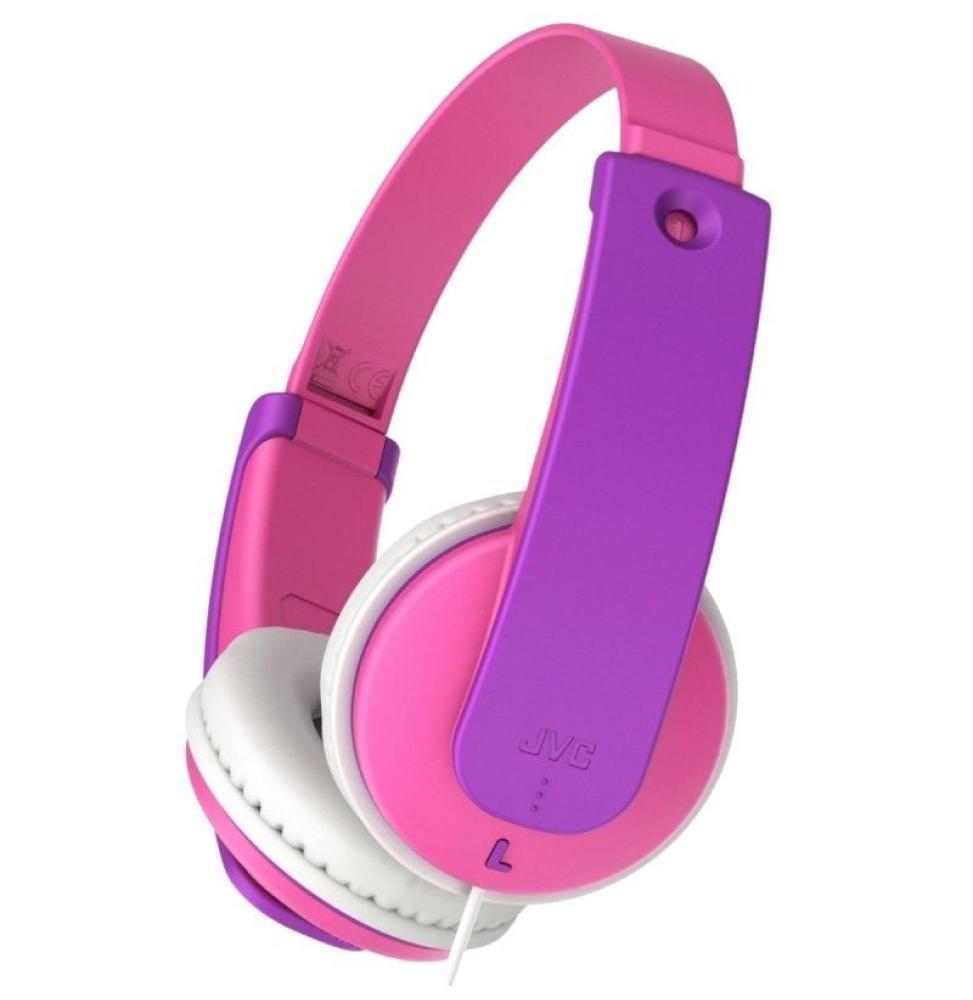 Auriculares Infantiles JVC HA-KD7/ Jack 3.5/ Rosas