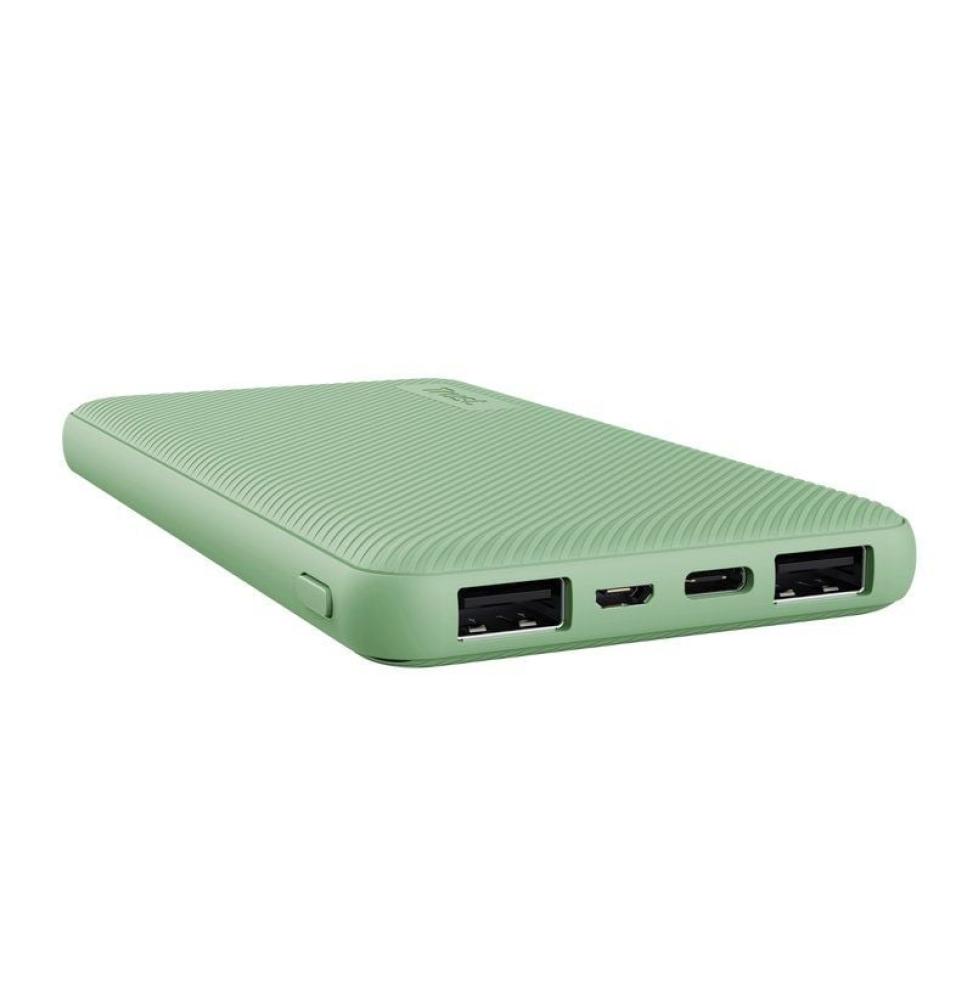 Powerbank 10000mAh Trust Primo ECO/ 15W/ Verde