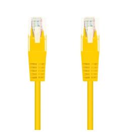 Cable de Red RJ45 UTP Nanocable 10.20.0400-Y Cat.6/ 50cm/ Amarillo