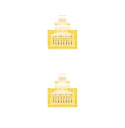 Cable de Red RJ45 AWG24 UTP Nanocable 10.20.0401-Y Cat.6/ 1m/ Amarillo