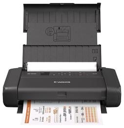 Impresora Portátil Canon PIXMA TR150 con Batería/ WiFi/ Negra