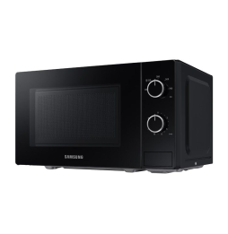 Microondas Samsung MS20A3010AL/ 700W/ Capacidad 20L/ Negro