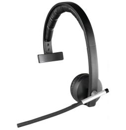 Auricular Inalámbrico Logitech H820E/ con Micrófono/ USB/ Radiofrecuencia/ Negro