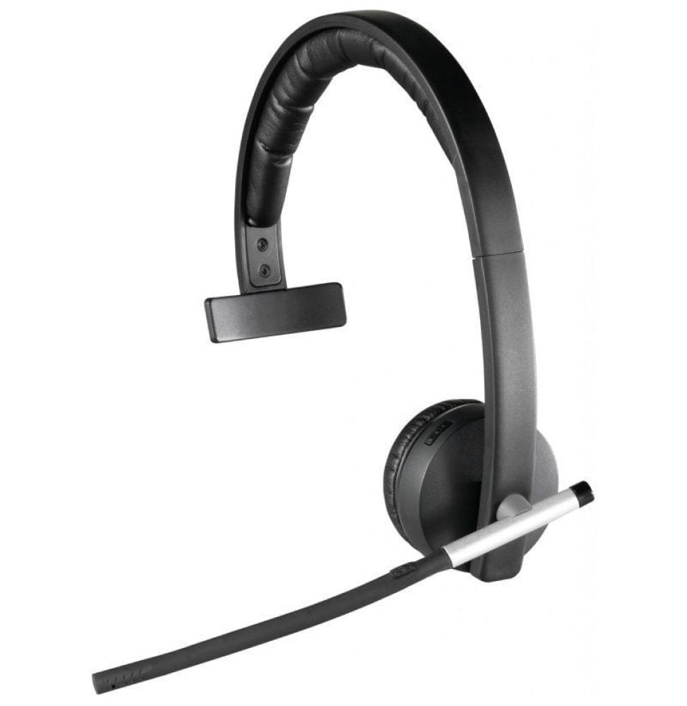 Auricular Inalámbrico Logitech H820E/ con Micrófono/ USB/ Radiofrecuencia/ Negro