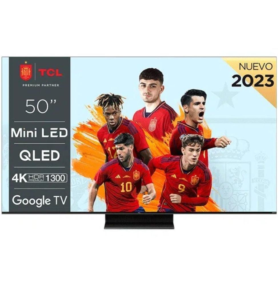 Televisor TCL QLED-Mini LED 50C805 50'/ Ultra HD 4K/ Smart TV/ WiFi