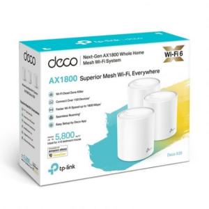 Sistema Mesh TP-Link Deco X20 1800Mbps/ 2.4GHz 5GHz/ Pack de 3