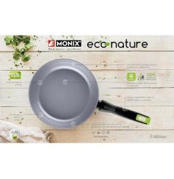 Sartén Monix Eco Nature M261218/ Ø18cm/ Aluminio forjado/ Apta para Inducción