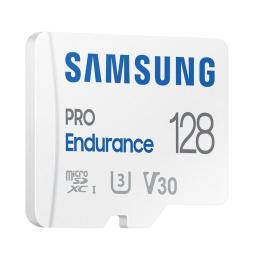 Tarjeta de Memoria Samsung Pro Endurance 128GB microSD XC con Adaptador/ Clase 10/ 100MBs