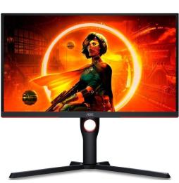 Monitor Gaming AOC 25G3ZM/BK 24.5'/ Full HD/ 0.5ms/ 240Hz/ VA/ Negro y Rojo