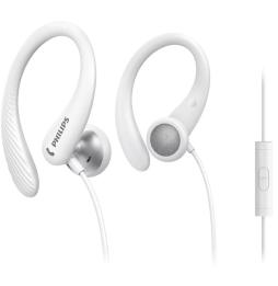 Auriculares Deportivos Philips TAA1105WT/ con Micrófono/ Jack 3.5/ Blancos